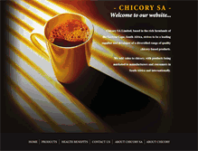 Tablet Screenshot of chicory.co.za